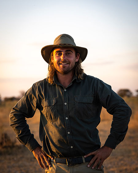 Justin Everingham of Roger Dugmore Safaris